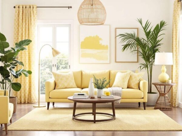 butter yellow furniture