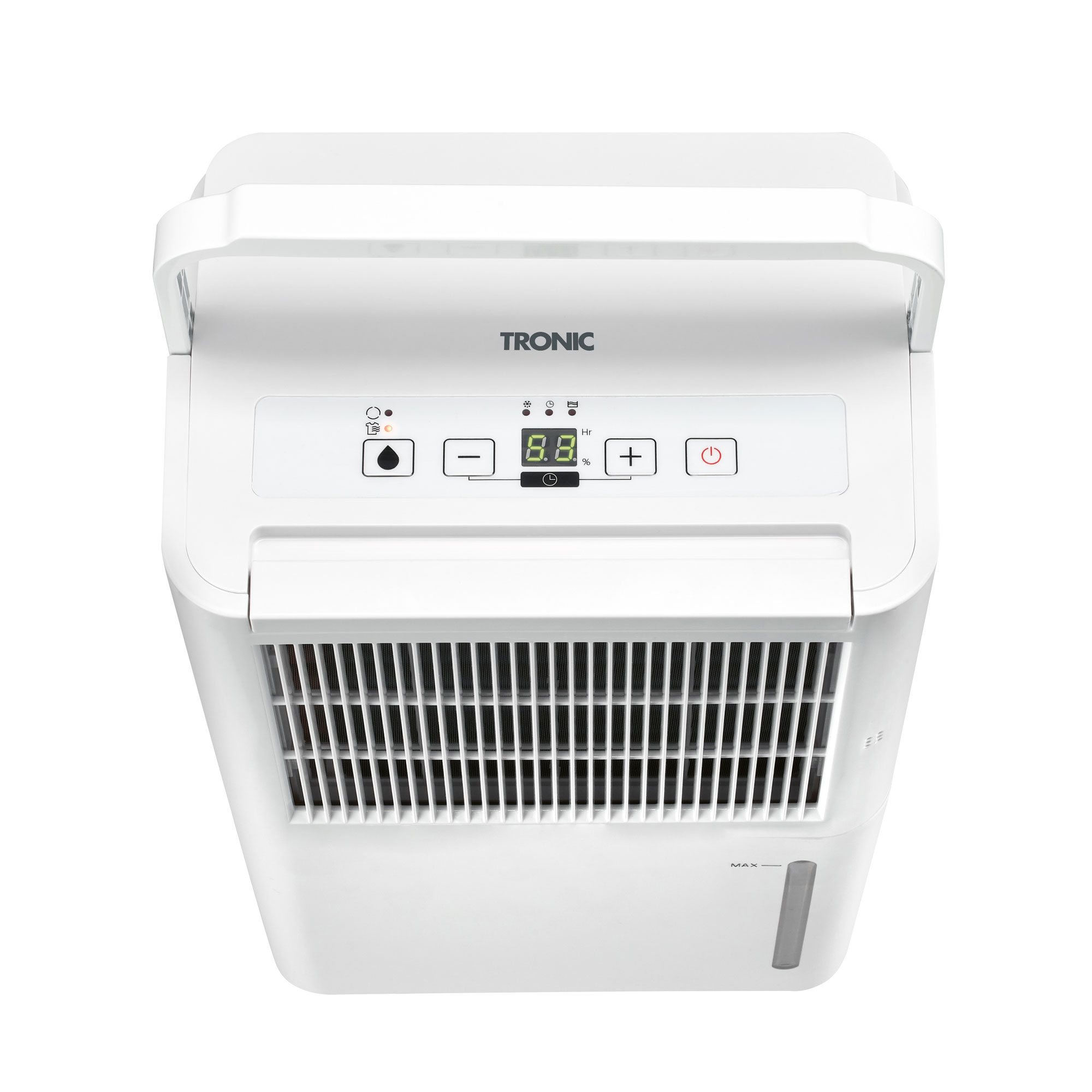 Cut out of a white dehumidifier